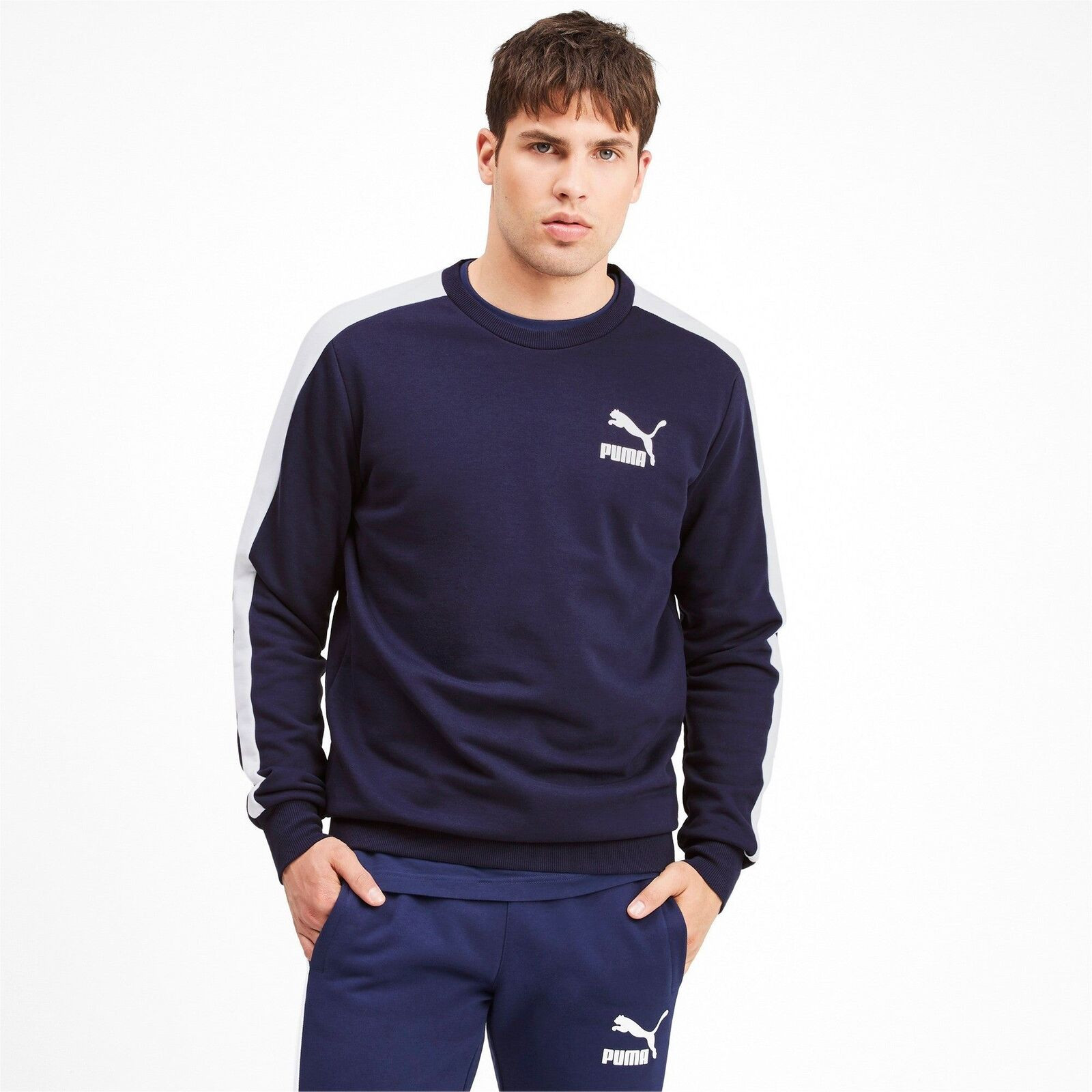 Puma Mens ICONIC T7 CREW TR