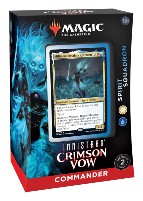 MTG Magic the Gathering Crimson Vow Commander Deck Spirit Squadron
