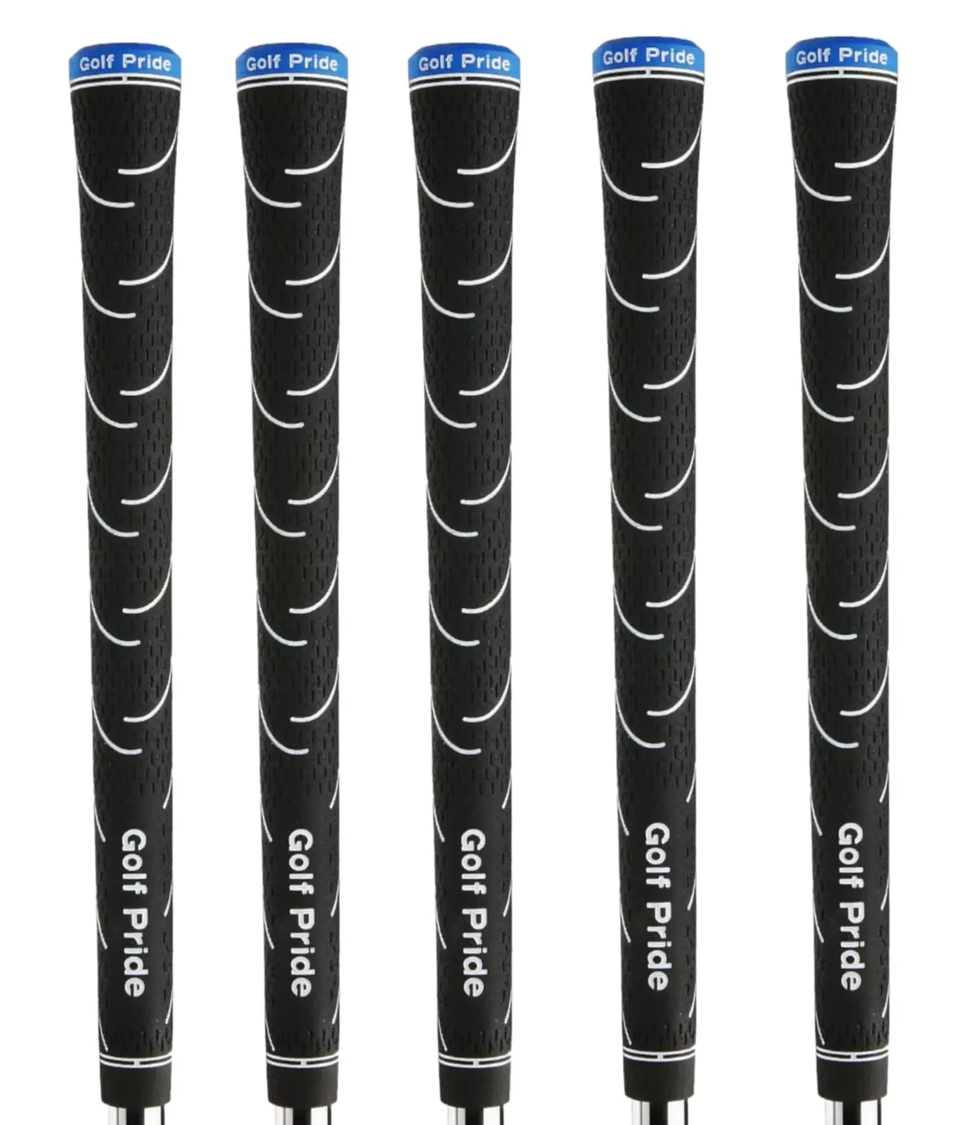 Golf Pride VDR STANDAR Black .600" Round Golf Club Grips Pack of 8